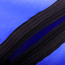 Zippered Waterproof Nylon Outdoor Travel Storage Shoe Food Storage Holder Bag for Men Women Outdoor Travel Use Blue