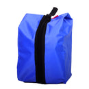 Zippered Waterproof Nylon Outdoor Travel Storage Shoe Food Storage Holder Bag for Men Women Outdoor Travel Use Blue