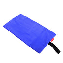 Zippered Waterproof Nylon Outdoor Travel Storage Shoe Food Storage Holder Bag for Men Women Outdoor Travel Use Blue