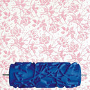 Home Bedroom Office Wall Decor 15cm Floral Pattern Charms Painting Roller Tool for Decoration Machine - Blue
