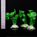 Non Toxic Environment Friendly Simulation Plastic Aquatic Plants Aquarium Ornament Decorations Green