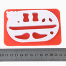 Panda Shape Sushi Rice Ball Mold Mould Maker Bento DIY Tool w/ Nori Punch