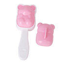 Panda Shape Sushi Rice Ball Mold Mould Maker Bento DIY Tool w/ Nori Punch