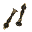 Antique Style Sleek Design Drawer Cabinet Door Window Pull With Mounting Screw 22mm