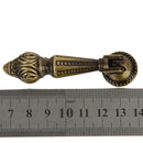Antique Style Sleek Design Drawer Cabinet Door Window Pull With Mounting Screw 22mm