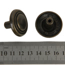 Retro Style Sleek Drawer Cabinet Door Pull With Mounting Screw Home Office Decor 30MM