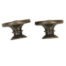 Retro Style Sleek Drawer Cabinet Door Pull With Mounting Screw Home Office Decor 25MM