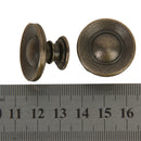Retro Style Sleek Drawer Cabinet Door Pull With Mounting Screw Home Office Decor 25MM