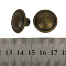 Antique Style Sleek Drawer Cabinet Door Pull With Mounting Screw Home Office Decor 20MM