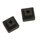 Antique Square Design Drawer Cabinet Door Pull With Mounting Screw Home Office Decor Black 15x15x12 mm