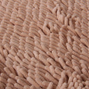 Soft Fluffy Bathroom Kitchen Bedroom Doorway Shaggy Rug Non Slip Bath Mat Shower Carpet Camel Color