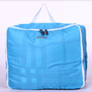 Set Of 5PCS Polyester Men Women Clothes Organizer Bag Storage Case Cover Protector Travel Accessory Blue