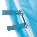 Set Of 5PCS Polyester Men Women Clothes Organizer Bag Storage Case Cover Protector Travel Accessory Blue