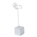 Cute Kids Children Stainless Steel Fish Shape Wire Clip Memo Holder Stand Organizer Home Office Decor Silver Grey