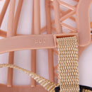 Plastic Adjustable Strap With Buckle Pet Dog Basket Muzzle Cage Beige 6