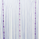 Polyester Beads Decoration Modern Style Window Door Curtain Divider Home Office Shop Decor Purple