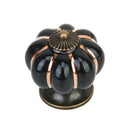 Cute Pumpkin Drawer Cabinet Bin Dresser Cupboard Pull Knob Handle With Screw Black