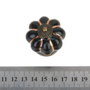 Cute Pumpkin Drawer Cabinet Bin Dresser Cupboard Pull Knob Handle With Screw Black