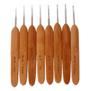 Smooth Bamboo Crochet Hooks Knitting Needles Hooks PACK OF 20PCS