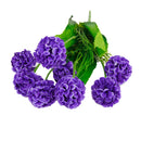 Simulation Hydrangea Flower Plant w/ 9 Flower Balls Home Garden DIY Mazarine