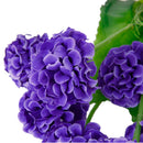 Simulation Hydrangea Flower Plant w/ 9 Flower Balls Home Garden DIY Mazarine
