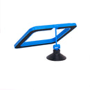 Plastic Square Shaped Fish Feeder Aquarium Fish Tank Supplies Blue 10cm x 10cm