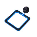 Plastic Square Shaped Fish Feeder Aquarium Fish Tank Supplies Blue 10cm x 10cm