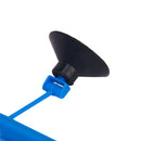 Plastic Square Shaped Fish Feeder Aquarium Fish Tank Supplies Blue 10cm x 10cm