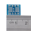 SO-8 SOP To DIP Adapter Board SO8/SOP8 To DIP8 Converter PCB Board Plate 12 x 10 mm