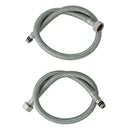 Set Of Pull Out Kitchen Sink Faucet With Hoses For Home Commercial Silver