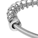 Set Of Pull Out Kitchen Sink Faucet With Hoses For Home Commercial Silver