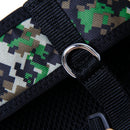 Soft Adjustable High Strength D-Ring Dog Harness Pet Supplies M Camo Green