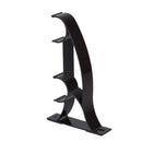 Galvanized Iron Durable Double Curtain Rod Bracket PACK OF 2PCS Dark Coffee