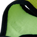 Soft Breathable Mesh Adjustable Chest High Strength D-Ring Dog Harness Belt Green XL