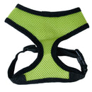 Soft Breathable Mesh Adjustable Chest High Strength D-Ring Dog Harness Belt Green XL