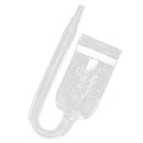 Durable Fish Aquarium Spiratron Design CO2 Diffuser Glass Carbon Dioxide Reactor With Ceramic Disc