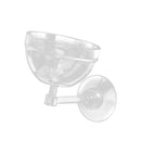 Acrylic Water Plants Pot Bowl Holder For Aquarium Fish Tank Pet Supplies Transparent