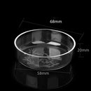 Acrylic Fresh Salt Water Shrimp Small Tropical Fish Ratfish Feeding Dish Aquarium Tank Supplies Pattern Winter Jasmine