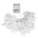 40-LED Snowflake Fairy Christmas Lights Party Fancy Decoration String Light