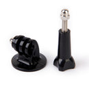 Generic Black Tripod Mount Adapter with Screw and Nut for Hero 1 Hero 2 Camera
