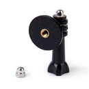 Generic Black Tripod Mount Adapter with Screw and Nut for Hero 1 Hero 2 Camera