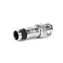 20pcs BNC Compression Connector RG59 CCTV Coax Coaxial Male Cable Adapter