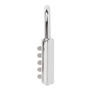 CH-602 Model Luggage Padlock Travel Code Lock For Lockers Sheds Luggage Toolboxes Protective Accessory Silver