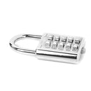CH-602 Model Luggage Padlock Travel Code Lock For Lockers Sheds Luggage Toolboxes Protective Accessory Silver