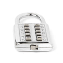 CH-602 Model Luggage Padlock Travel Code Lock For Lockers Sheds Luggage Toolboxes Protective Accessory Silver