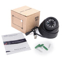 Set Of DC 12V High Resolution Easy To Install Security Camera With Set Screws Black
