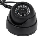 Set Of DC 12V High Resolution Easy To Install Security Camera With Set Screws Black