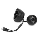 Set Of DC 12V High Resolution Easy To Install Security Camera With Set Screws Black