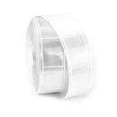 Lightweight Flexible Yellow Gloss Sew On Reflective Tape Safety Caution Tape 33ft x 1in- White