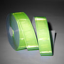 Lightweight Flexible Yellow Gloss Sew On Reflective Tape Safety Caution Tape 33ft x 1inch - Green